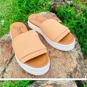Zodiac Slide On Slippers Sandals Jolie Mesh